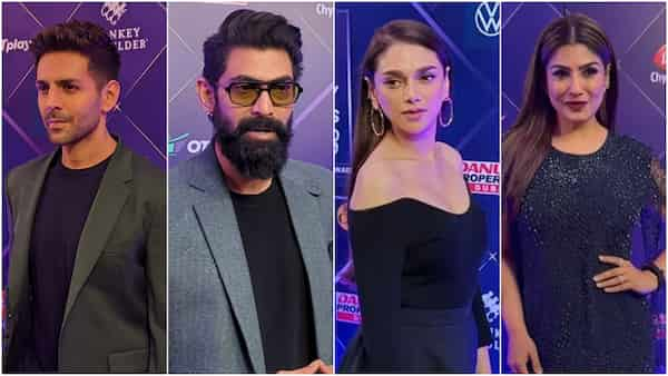 OTTplay Awards 2023 highlights: Kartik Aaryan, Rana Daggubati, Raveena Tandon, Aditi Rao Hydari & others grace the purple carpet