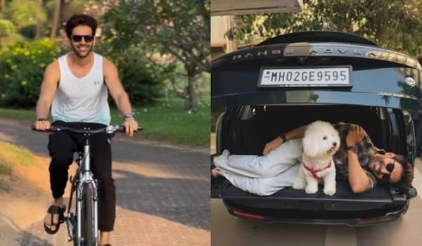 Kartik Aaryan hilarious reply to fan who asked, 'Why are you riding a bicycle after buying car worth Rs 6 cr?'