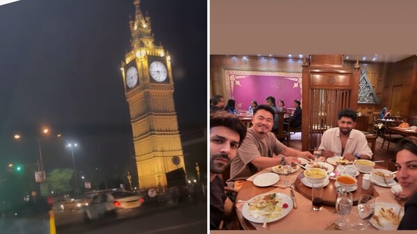 Kartik Aaryan shares these photos from Kolkata on his Instagram Stories