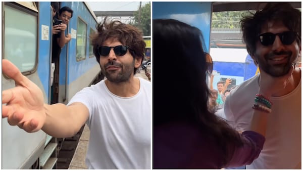 Bhool Bhulaiyaa 3 actors Kartik Aaryan and Vidya Balan's fun video has a Shah Rukh Khan-Kajol connect that will leave you in splits | Watch