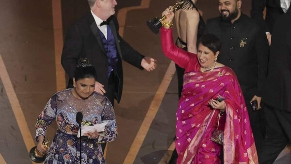 The Elephant Whisperer producer Guneet Monga: Tonight is historic as two women from India stood on the Oscars stage, lauded for their work