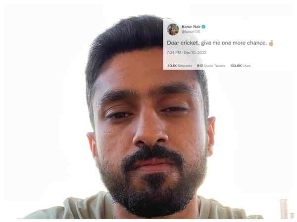 Ex players, fans & netizens come in support of Karun Nair after cricketer makes an emotional plea