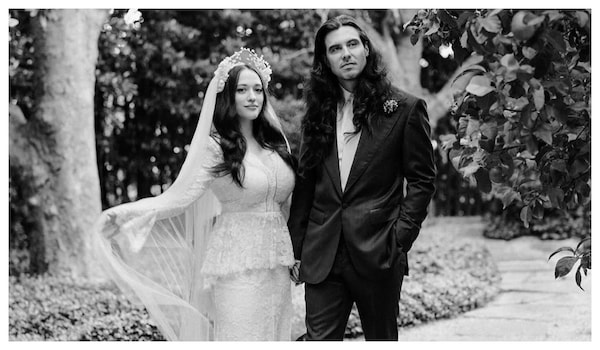 2 Broke Girls star Kat Dennings marries singer Andrew W.K. in the backyard of their house