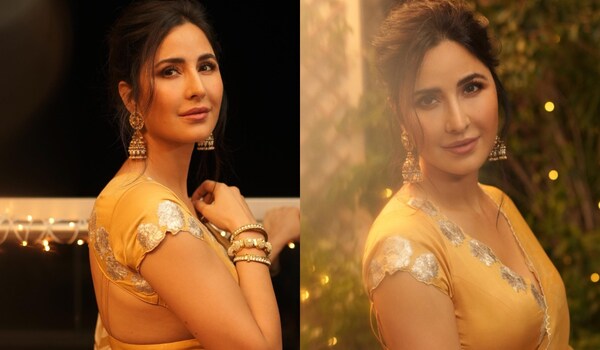 Tiger 3 star Katrina Kaif exudes light in her Yellow Diwali Outfit, IN PICS