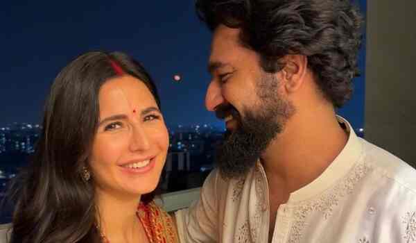 Katrina Kaif and Vicky Kaushal are here to take your breath away with their 2nd Karva Chauth celebration