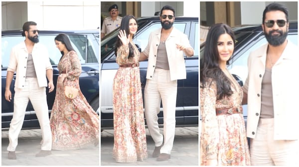 Katrina Kaif, Vicky Kaushal stylishly jet off to attend Anant Ambani, Radhika Merchant’s pre-wedding festivities - Watch