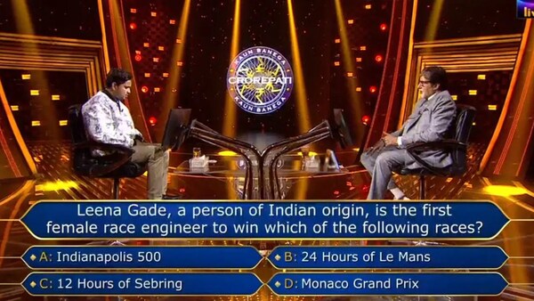 Kaun Banega Crorepati 15: Can you answer this Rs 7 crore question that made the show’s latest contestant quit?