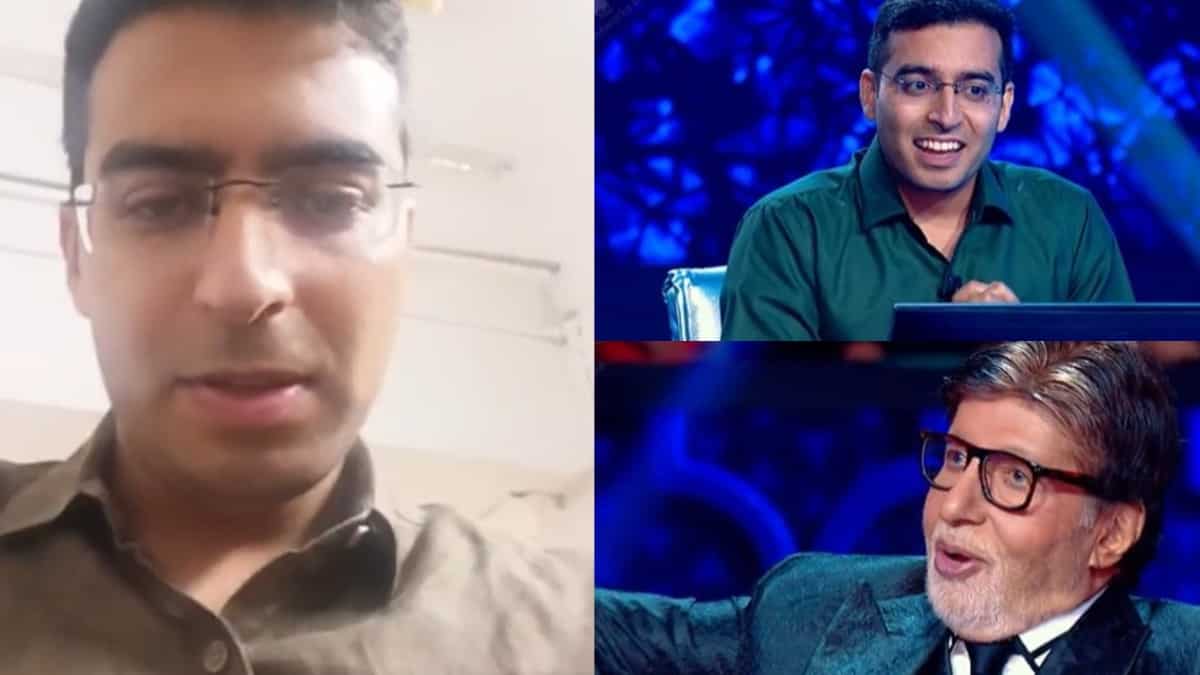 Did KBC 17's first crorepati Aditya Kumar just hint he quit Amitabh ...