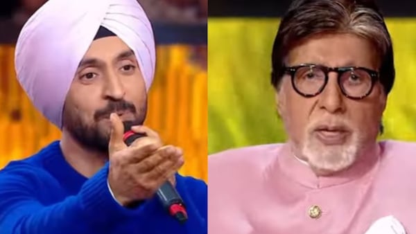 KBC 17: Diljit Dosanjh recreates 'Khuda Gawah' with Amitabh Bachchan | Watch