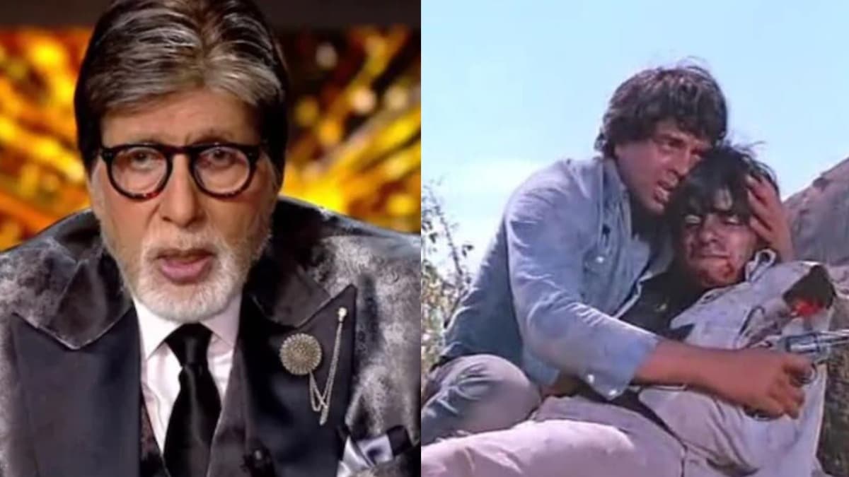 Amitabh Bachchan's emotional tribute to Dharmendra on KBC 17: He was a feeling that never...