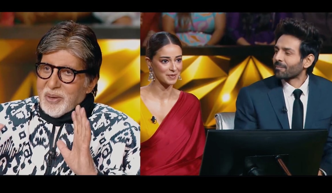 KBC 17: Ananya Panday and Kartik Aaryan join Amitabh Bachchan for a fun episode with Gen Z slangs and a Korean heart, Watch promo