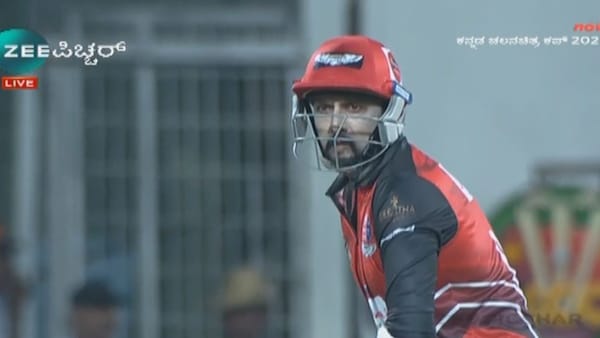 Kiccha Sudeep opened with Gayle in the second match