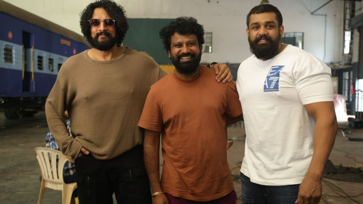 Kiccha Sudeep shoots for his KD The Devil cameo; netizens want it to be ultra mass