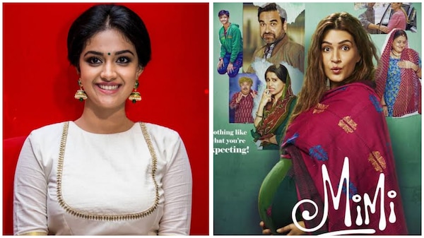 Keerthy Suresh to reportedly star in a trilingual remake of Kriti Sanon starrer Mimi