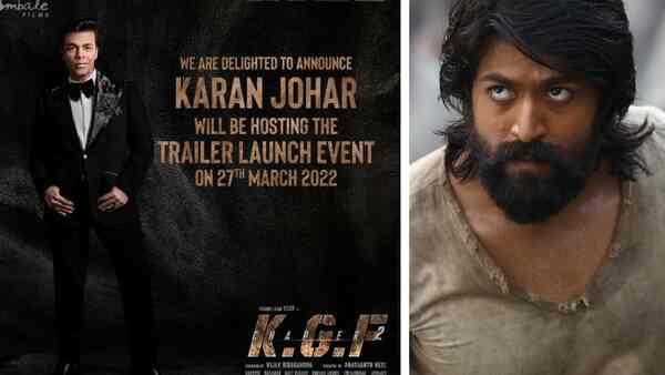 Bollywood filmmaker Karan Johar to host KGF: Chapter 2 trailer launch in Bengaluru