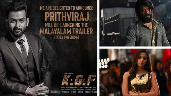 Mollywood star Prithviraj also on KGF duty today; to launch KGF-Chapter 2 Malayalam trailer