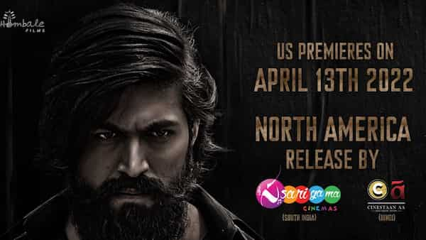 KGF-Chapter 2: Rocking Star Yash’s film to get US premiere on April 13