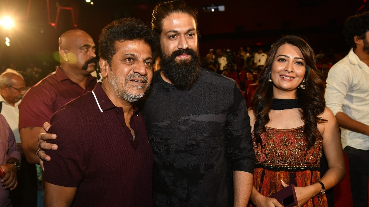 In pics: All the action from the star-studded launch of KGF-Chapter 2 ...