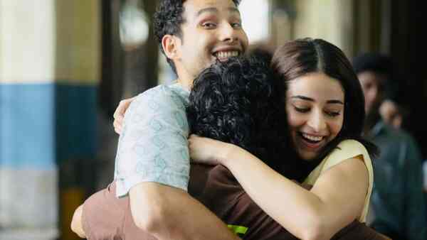 Siddhant Chaturvedi, Ananya Panday share a hug as Kho Gaye Hum Kahan wraps up; he calls it ‘millenial mess’