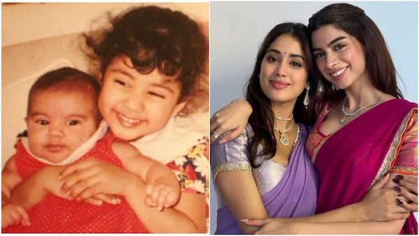 Khushi Kapoor calls Janhvi Kapoor 'her biggest headache' as she shares childhood pics in a quirky post on her birthday