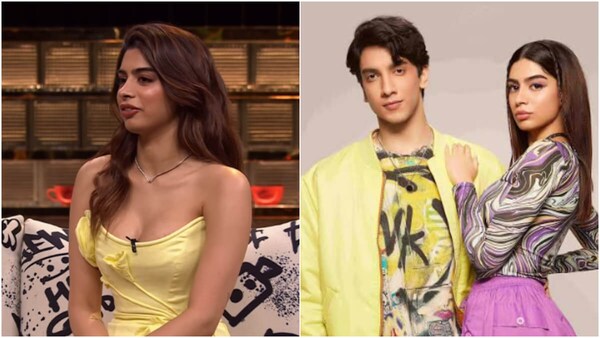 Koffee with Karan 8 - Khushi Kapoor breaks silence on dating rumours with The Archies co-star Vedang Raina