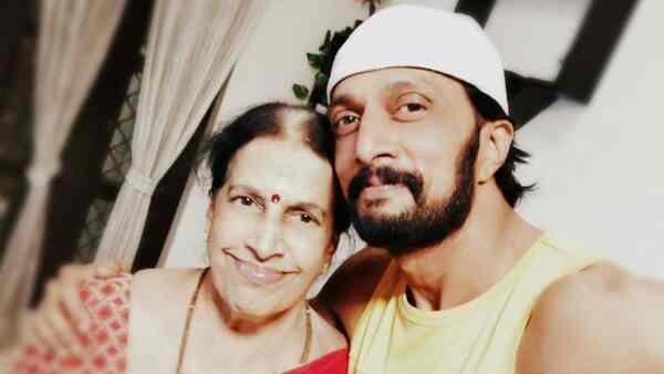 Kiccha Sudeep bereaved; mother Saroja passes away