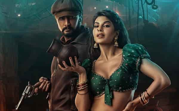 Kiccha Sudeep and Jacqueline Fernandez in the Ra Ra Rakkamma...song