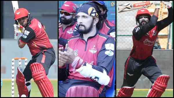 KCC Part 4 - Kiccha Sudeep's teammates Tillakaratne Dilshan, Darling Krishna wreak havoc