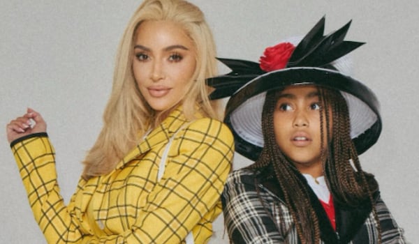 When Kim Kardashian and North West became Cher Horowitz and Dionne Davenport