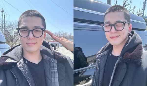 Business Proposal star Kim Min-kyu flaunts new buzz haircut ahead of military enlistment; fans react