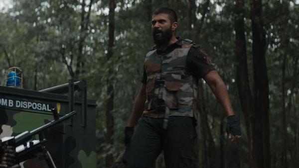 Vijay Deverakonda in a still from Kingdom