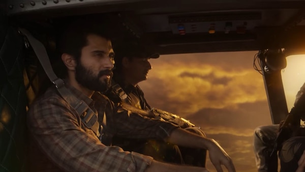 Vijay Deverakonda in a still from Kingdom