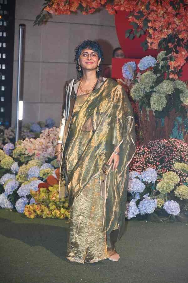 Kiran Rao at Anant Ambani, Radhika Merchant's engagement ceremony (Manav Manglani).