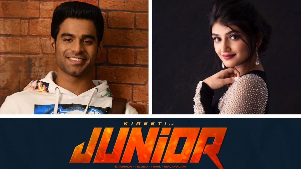 Kireeti Reddy and Sreeleela’s pan-India film zeroes in on its title