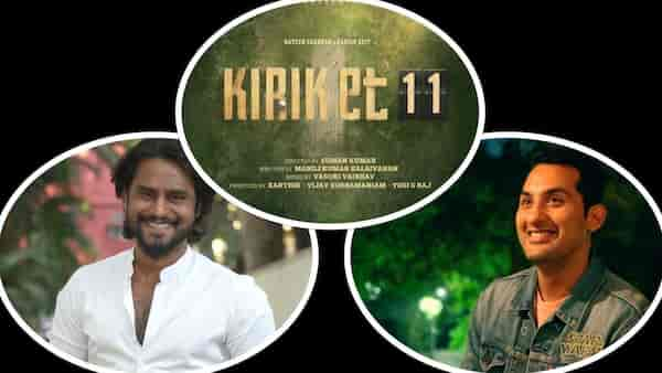 KRG Studios’ fourth production Kirik’et’11 a tale of cricket with Naveen Shankar and Danish Sait