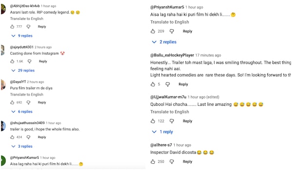 Kis Kisko Pyaar Karoon 2 trailer reactions