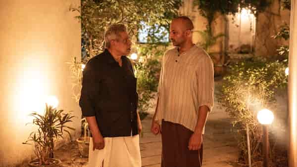 Kishore with Delhi Ganesh in Modern Love Chennai