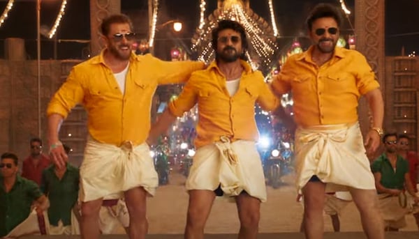 Kisi Ka Bhai Kisi Ki Jaan song Yentamma: Ram Charan joins Salman Khan & Venkatesh Daggubati on the dance floor