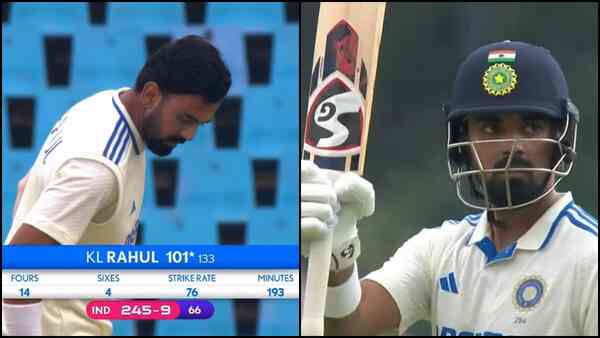 IND vs SA 1st Test: KLassic Rahul smashes impressive 100 at Centurion on Day 2, receives appreciation from dugout