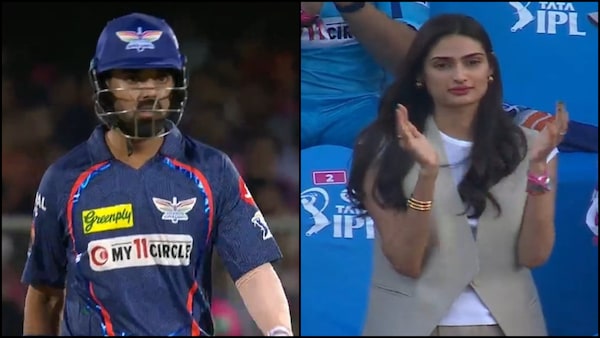 IPL 2024 - Athiya Shetty spotted cheering for KL Rahul in Jaipur, LSG fans hope lady luck works