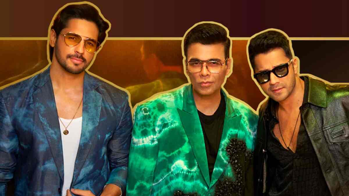 Koffee with Karan Season 8 - Sidharth Malhotra, Varun Dhawan roast Karan Johar; funnily accuse him of child labour