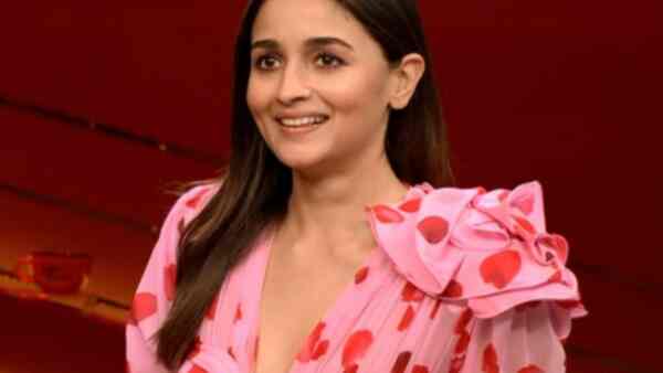 Koffee With Karan 7 episode 1: Alia Bhatt commences Karan Johar’s show with another epic goof up and it wasn’t even GK