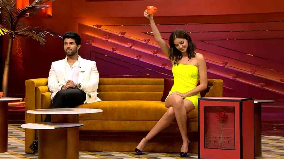 Koffee With Karan 7: Ananya Panday also wants 'cheese platter' Vijay Deverakonda; gets asked about Aditya Roy Kapur