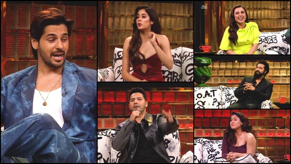 Koffee With Karan Season 8 promo: It's a reunion for Kajol-Rani Mukerji and Varun Dhawan-Sidharth Malhotra on the couch