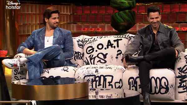 Koffee With Karan Season 8 promo: Sidharth Malhotra reveals Varun Dhawan's flirting skills had a Shah Rukh Khan connection; find out