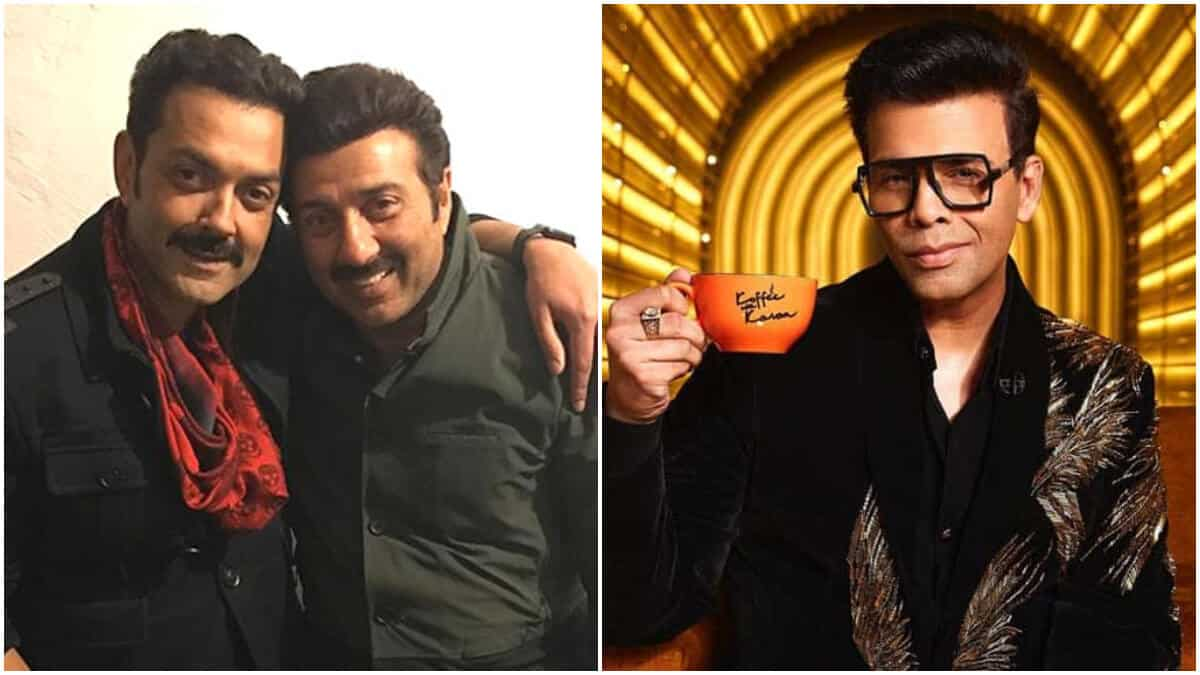 Koffee With Karan Season 8: Sunny Deol And Bobby Deol To Grace Karan ...