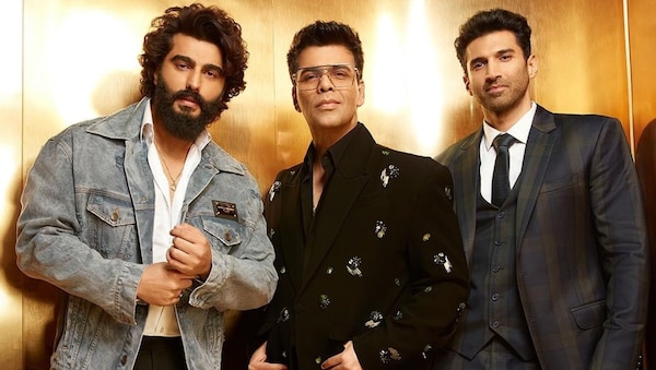 Koffee With Karan Season 8 Episode 8 review - Arjun Kapoor and Aditya Roy Kapur's F-bombs take over truth bombs, leaving us thirsty for substance