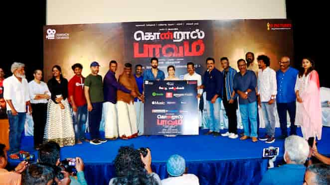 Kondraal Paavam trailer launch: Sarath Kumar, Varalaxmi, Santhosh Pratap steal the show at the event