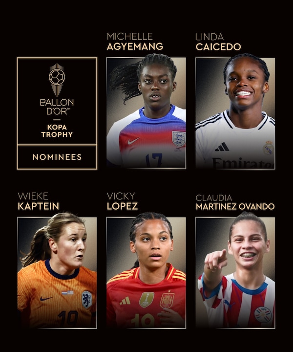 Kopa Women's Trophy Nominees