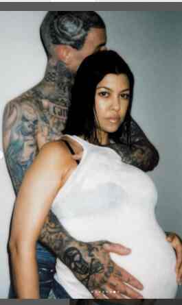 Kourtney Kardashian and Travis Barker